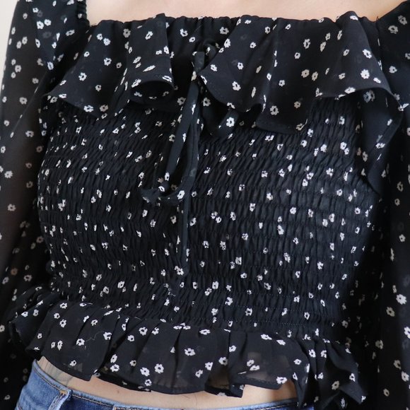 Smocked Ruffle Top - Picture 4 of 6